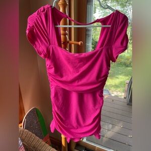 Free People Movement Pink Workout Onesie Size Small